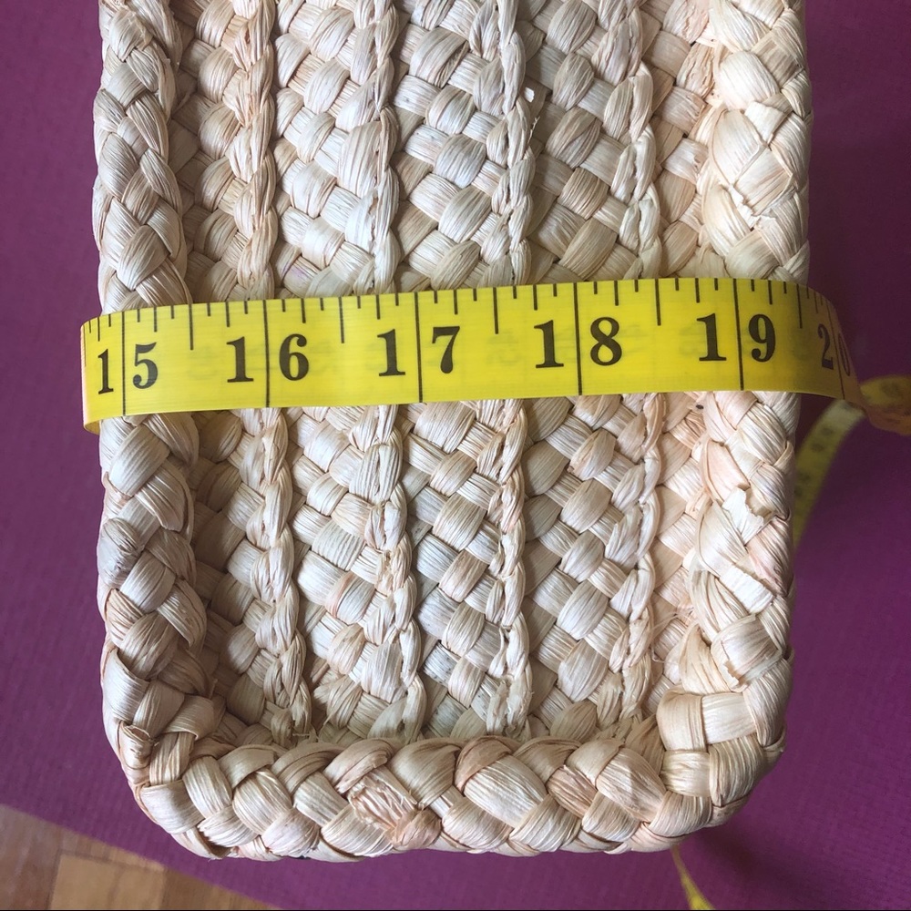 πHPπ πππ Woven Rattan Latch Satchel πππ - Picture 8 of 13